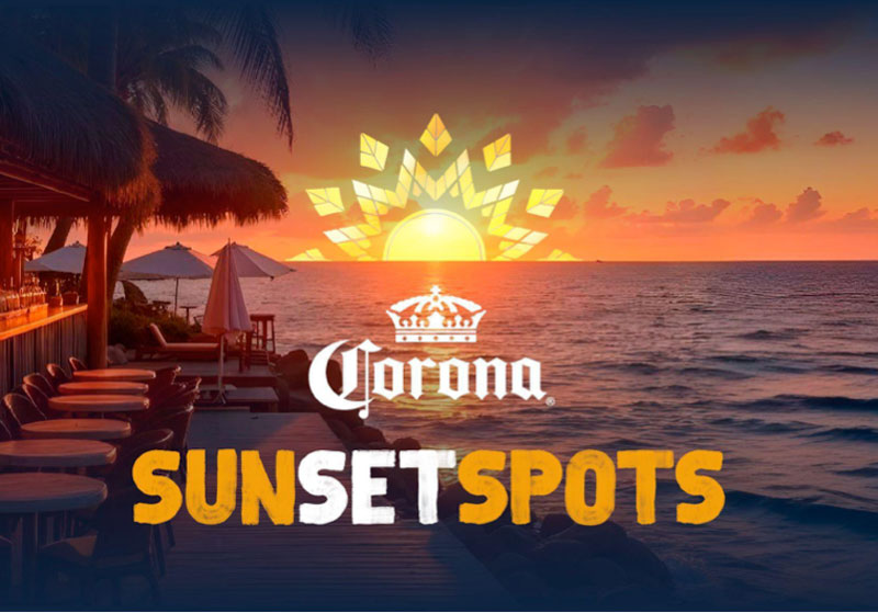 Corona prepara una guía de locales con los mejores atardeceres