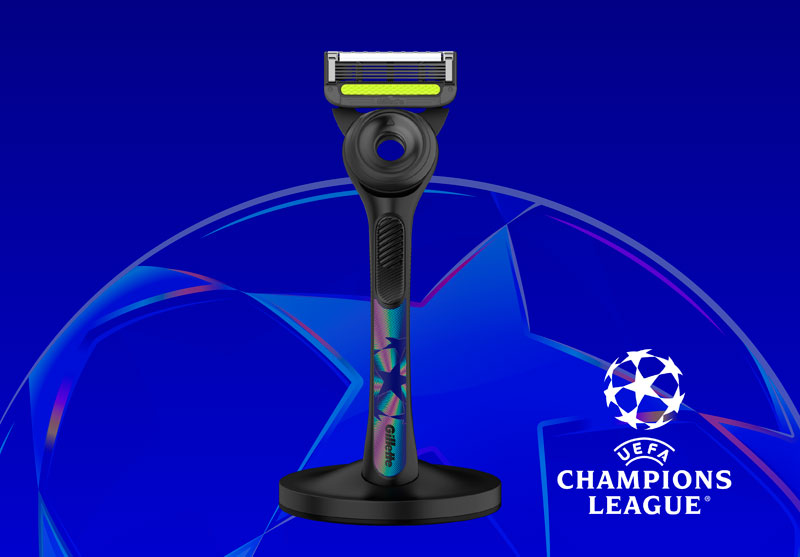 Nuevo acuerdo entre Gillette y la Champions League