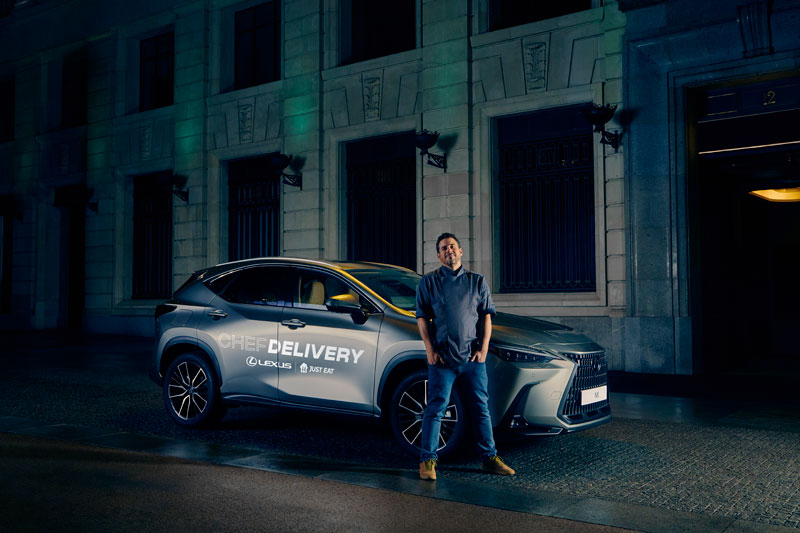 Lexus se alía con Just Eat para llevarte el “Chef Delivery” a casa