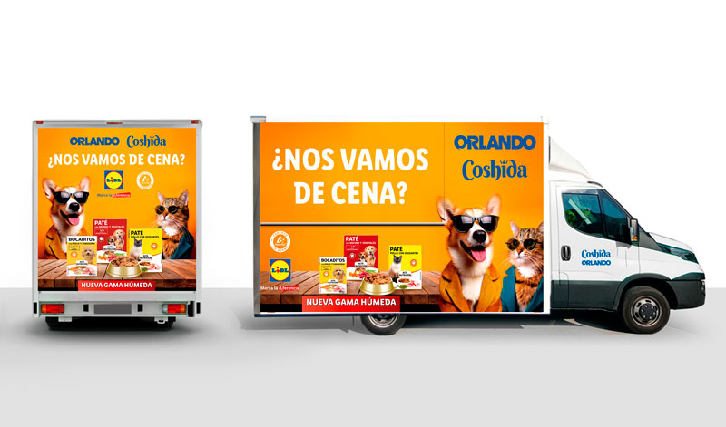 El Pet Truck de Lidl recorre el territorio español