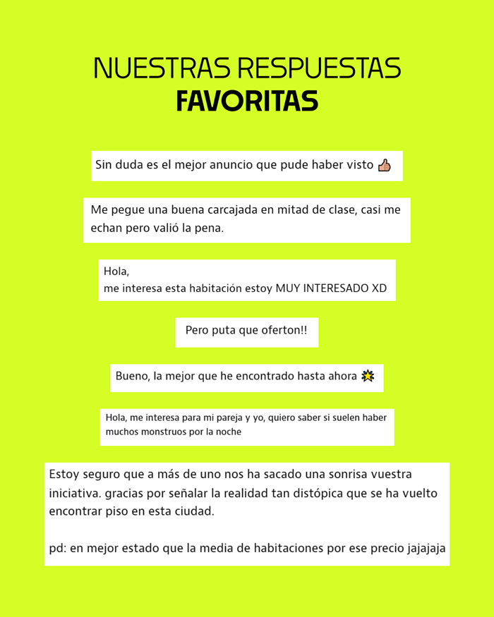 Virtualista denuncia la crisis de la vivienda.