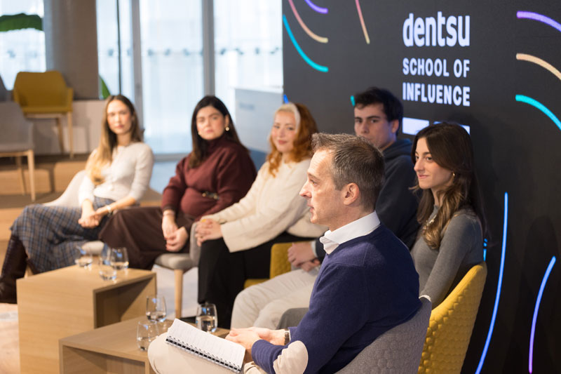 Ganadores de la primera edición de School of Influence de Dentsu