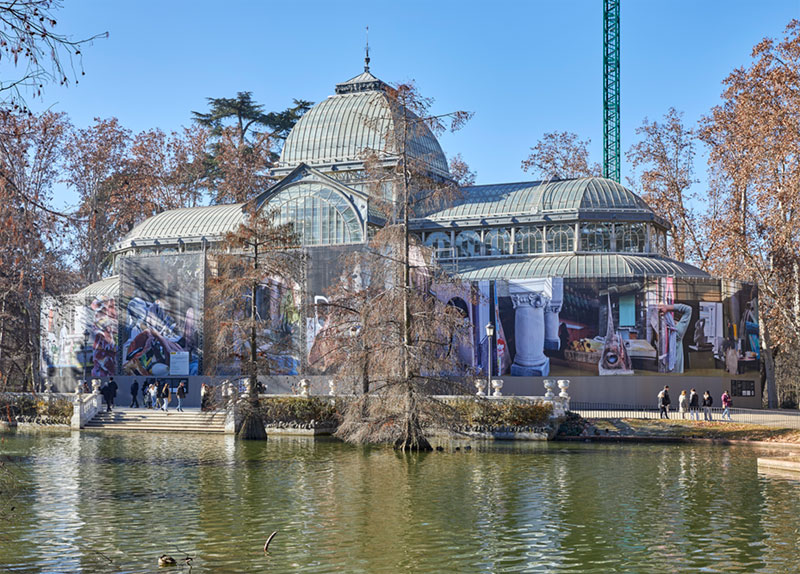 Lonas sostenibles de HP para el Palacio de Cristal