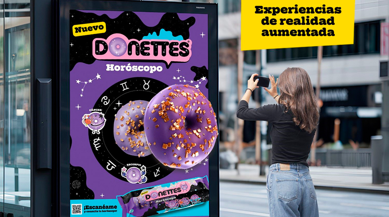 Mupis de Donettes con realidad aumentada