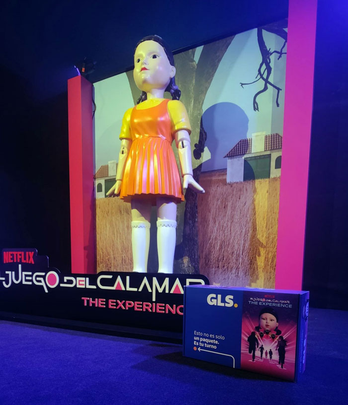 GLS Spain y El Juego del Calamar: La logística también es parte de la experiencia.