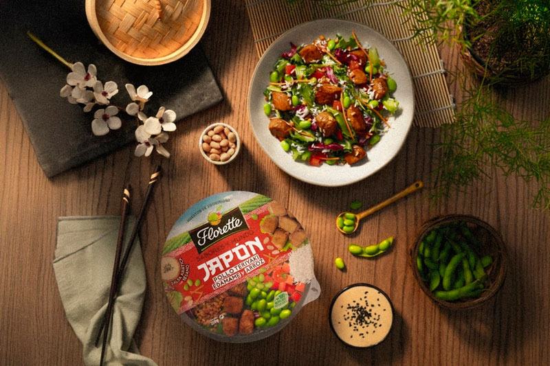 Nueva ensalada de Florette con sabores de Japón