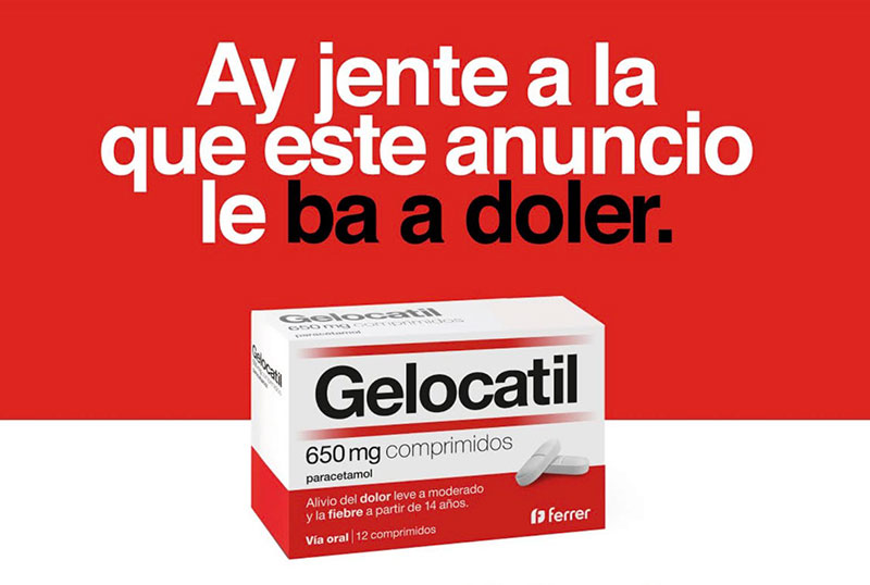 El anuncio de Gelocatil que te va a doler
