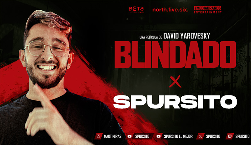 Spursito recrea la experiencia que vive el protagonista de "Blindado" en Twitch