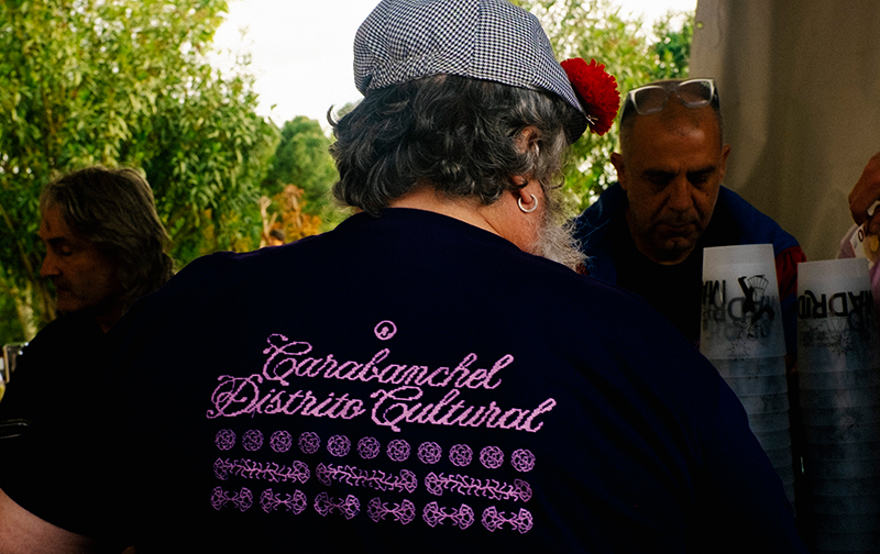 Carpa para reivindicar la identidad madrileña y de barrio