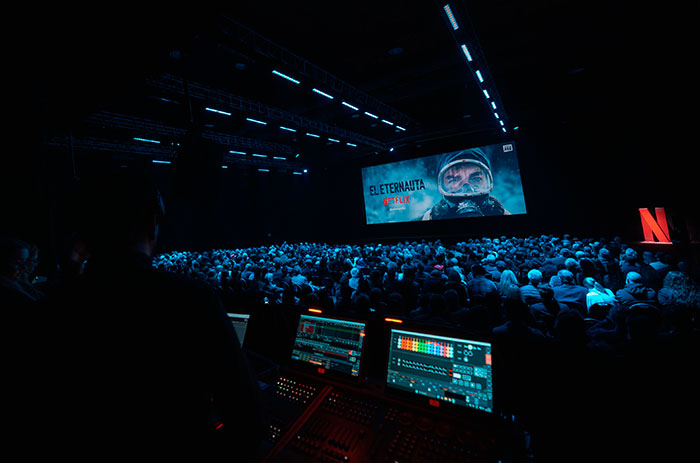 Experiencia inmersiva para presentar "El Eternauta".