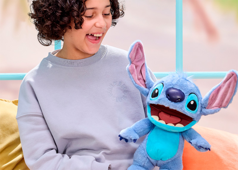 Famosa lanza la línea Puppertronics de Lilo & Stitch