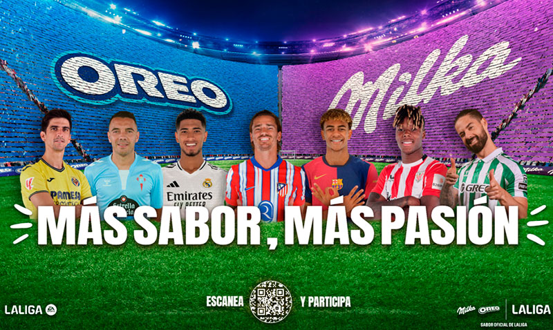OREO y Milka sortean abonos para LALIGA