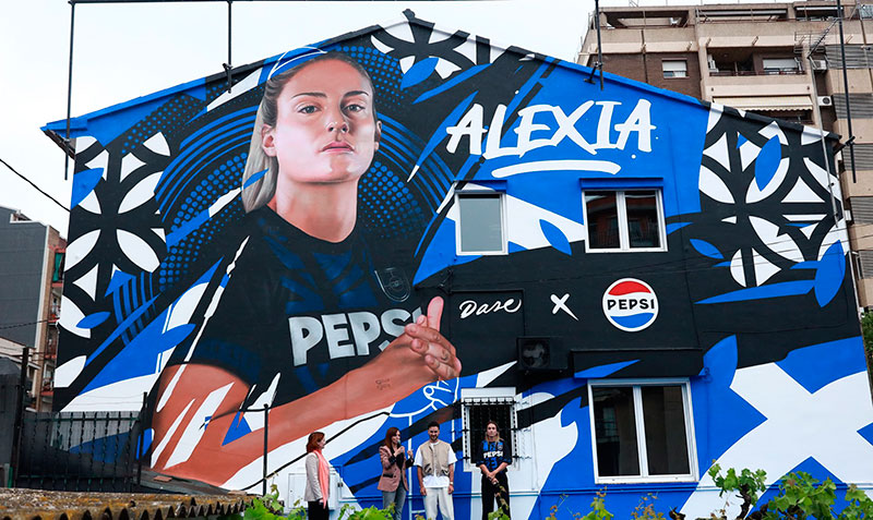 Alexia Putellas, nueva embajadora de Pepsi.