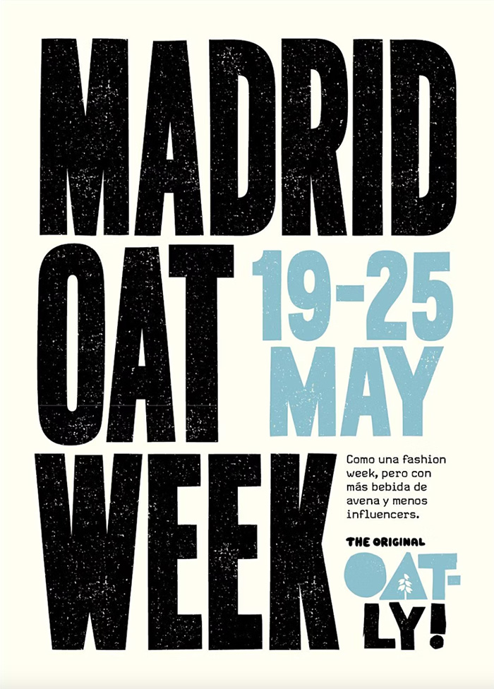 Oatly organiza una Semana de la Avena en Madrid.