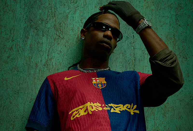 Spotify y el FC Barcelona fichan a Travis Scott para El Clásico