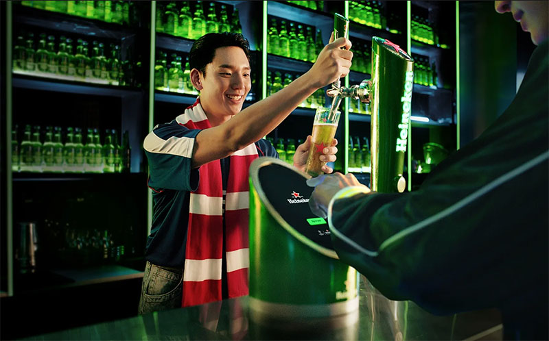 Bares de autoservicio para ver la Champions en Corea