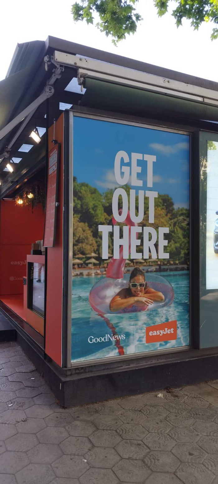 easyJet y GoodNews invitan a los barceloneses a escapar de la rutina.
