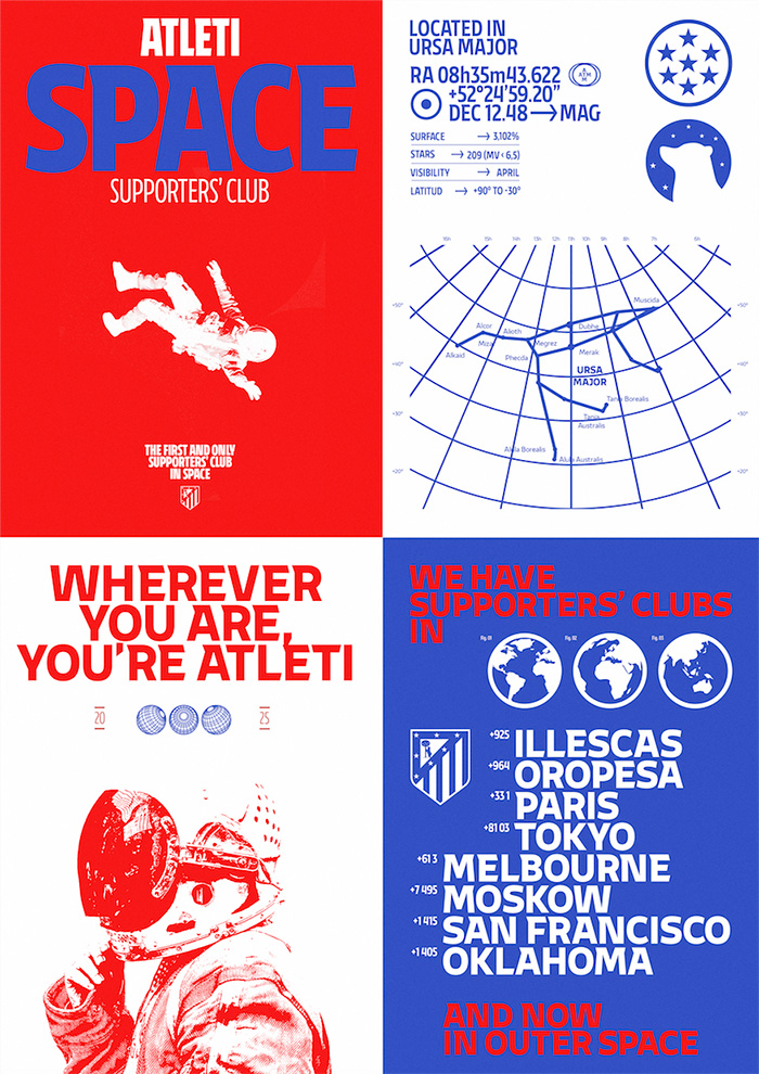 El Atleti crea el primer Supporters´Club en el espacio