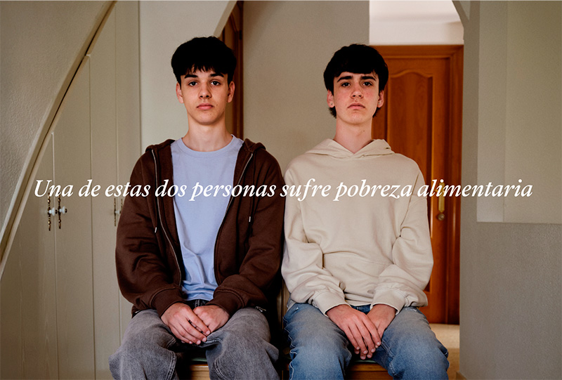 Campaña para visibilizar la pobreza alimentaria en España