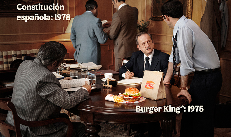 Burger King, ¿más de aquí que la Constitución española?