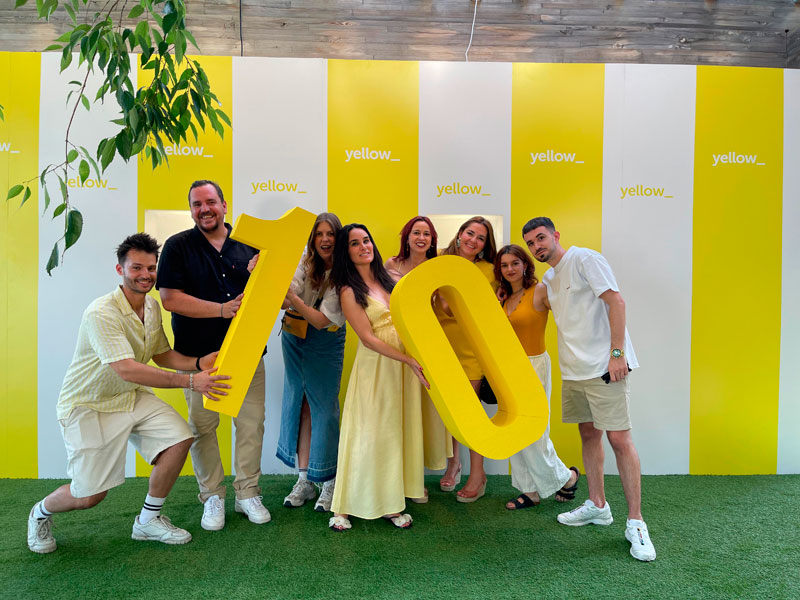Yellow cumple 10 años transformando ideas en acciones con impacto