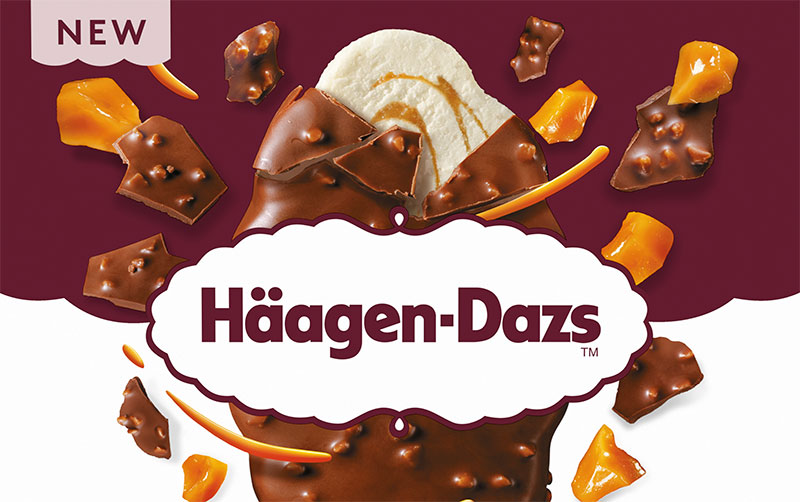 Nuevos Häagen-Dazs con cobertura de chocolate belga
