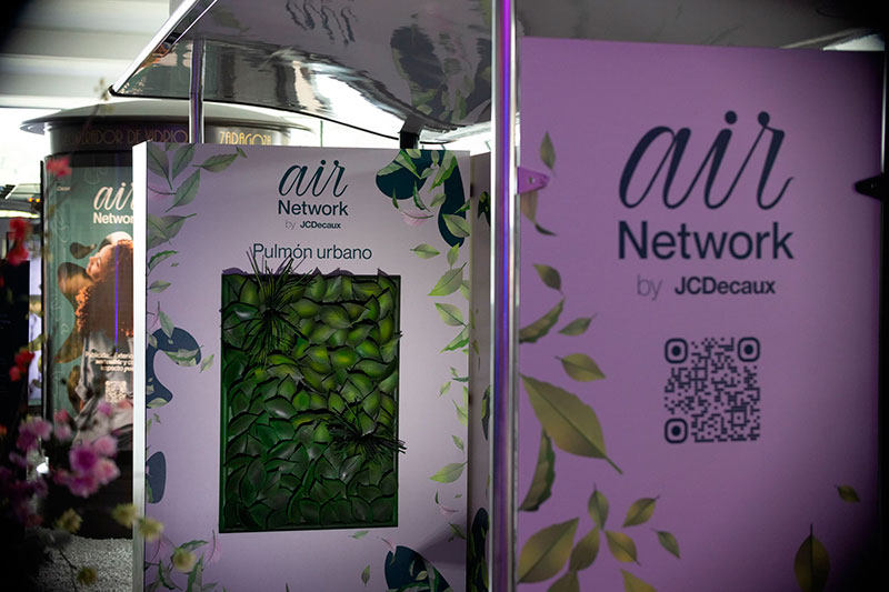 JCDecaux presenta sus nuevas marquesinas purificadoras de aire