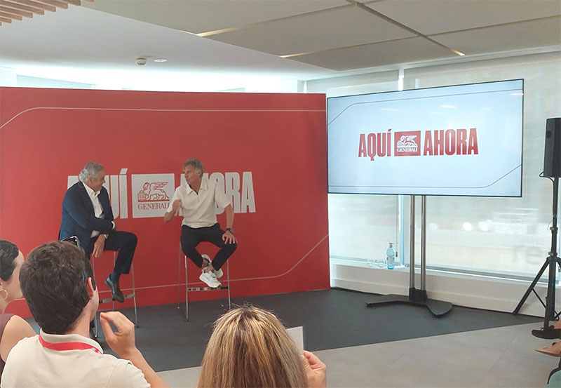 Jesús Calleja comparte su viaje espacial con clientes de Generali