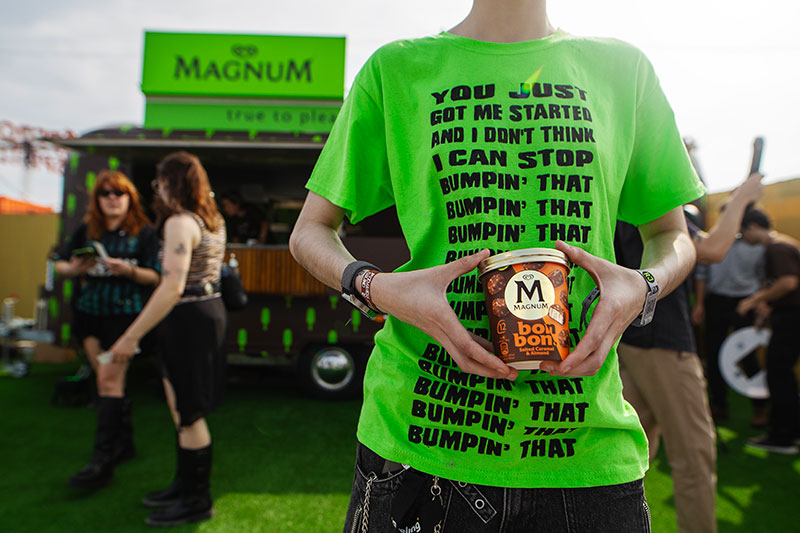 Pop-Up de Magnum en el Primavera Sound