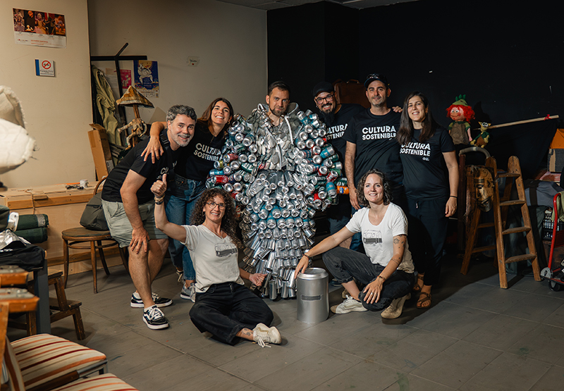 Un “Ser de Lata” reivindica la sostenibilidad en el sector cultural