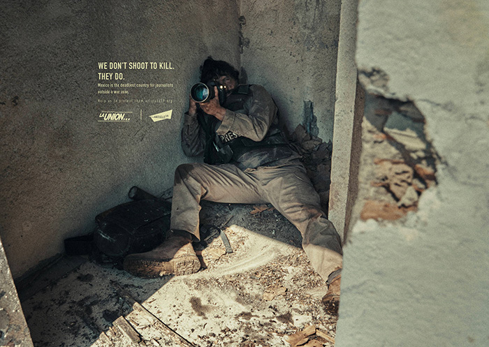 "The Shooting!, de Grey México para Artículo 19.