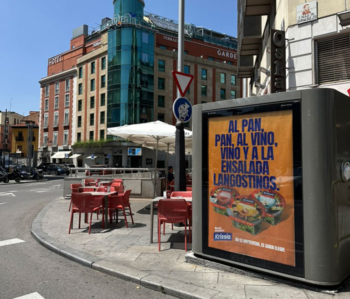 Las nuevas ensaladas Krissia inundan las ciudades.