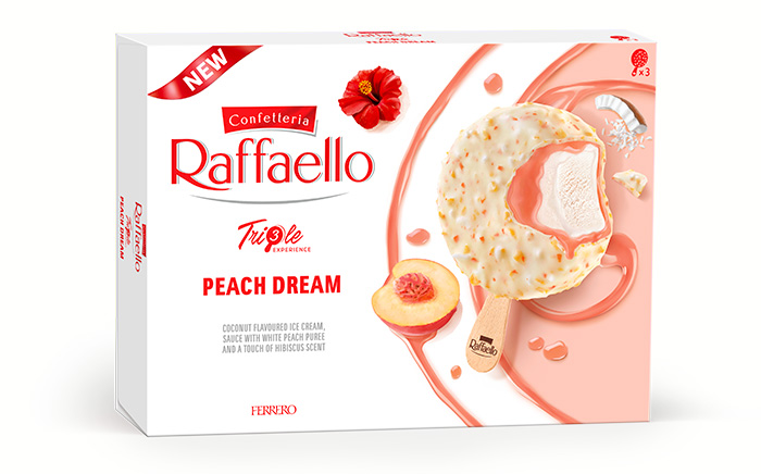Ferrero lanza tres novedades en su gama de helados.