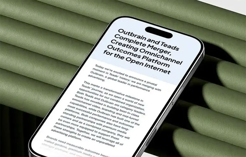 La nueva Teads: resultados omnicanal para la "open web"