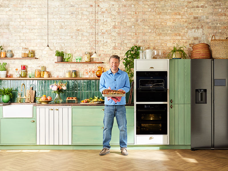 Samsung y Jamie Oliver planean un recetario