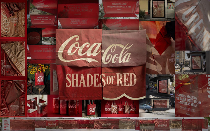 Shades of Red (Coca-Cola / David, Madrid)