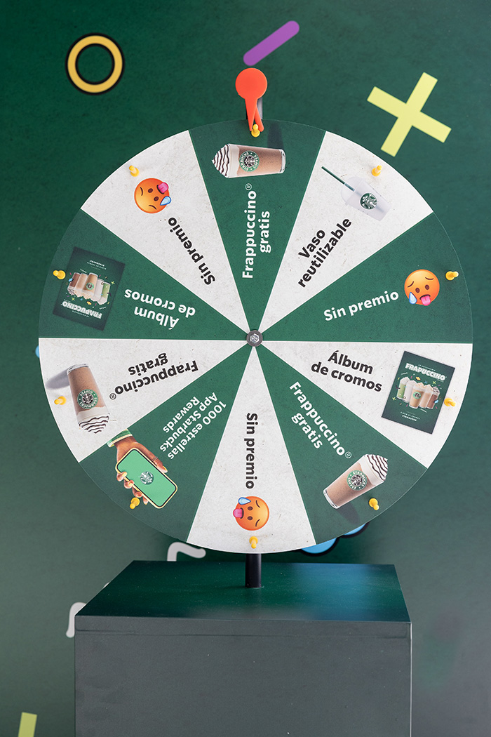 Frappuccino rebaja el calor de Madrid con un oasis urbano.