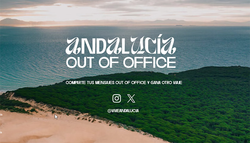 Turismo de Andalucía lanza "Andalucía Out of Office"