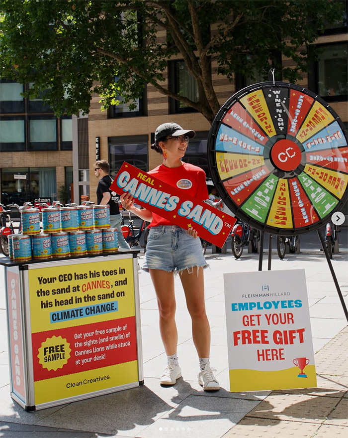 El movimiento Clean Creative llega a España y Portugal.