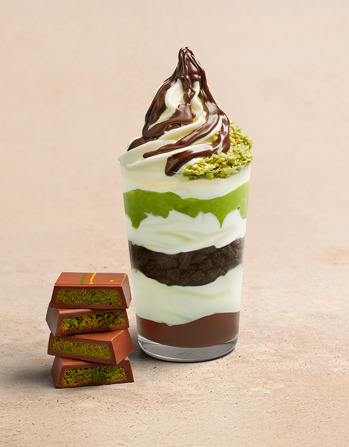 Nuevo llaollao Luxe inspirado en el famoso chocolate de Dubái.