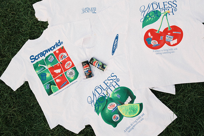 Pepsi y ScrapWorld lanzan una colección de edición limitada.