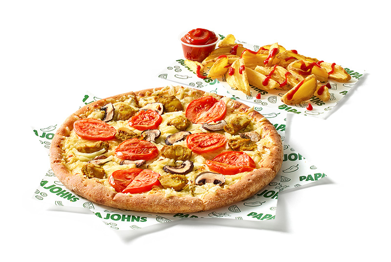 Papa Johns incluye la proteína vegetal de Better Balance en su carta