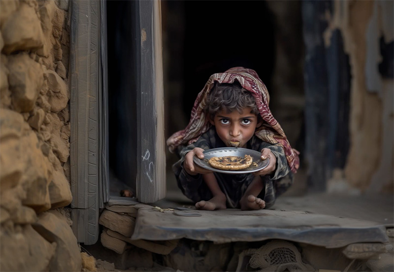 IA para visibilizar la terrible realidad de millones de niños