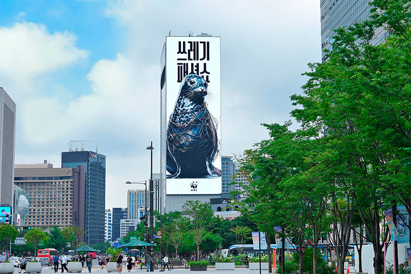 WWF Corea y Cheil presentan "Animal Trash Fashion"