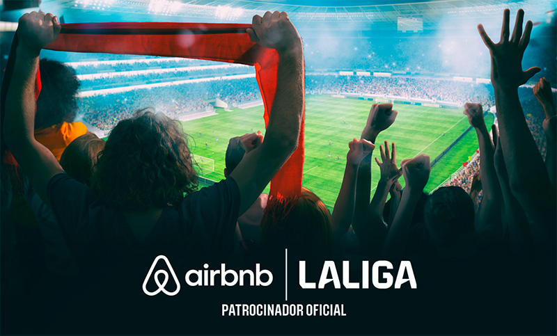 Airbnb es el nuevo patrocinador de LALIGA