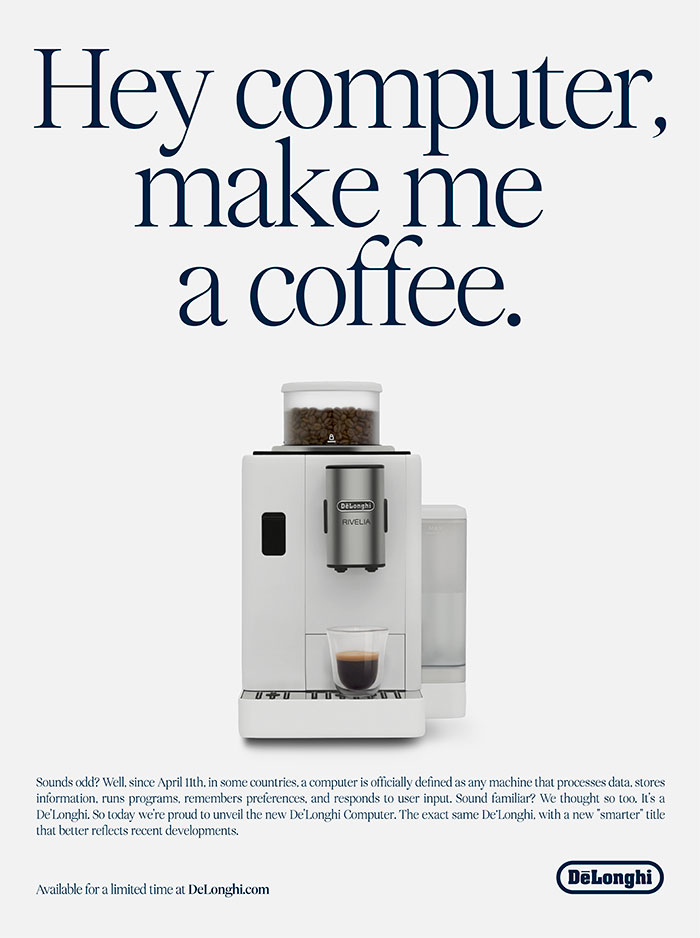 De´Longhi presenta sus "ordenadores" que hacen café.