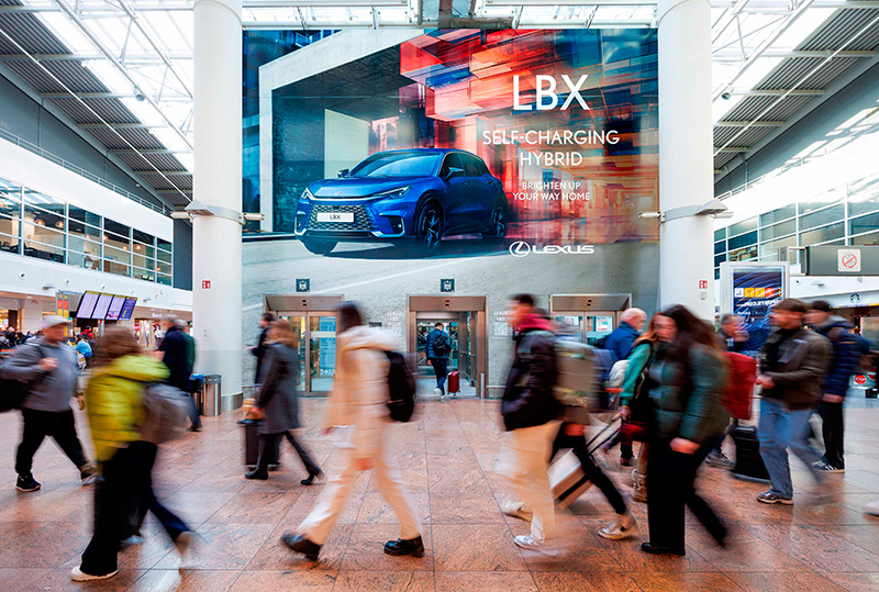 JCDecaux gana la concesión publicitaria de Brussels Airport