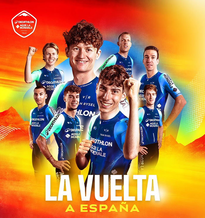 Nuevo programa de Decathlon para seguir La Vuelta a España.