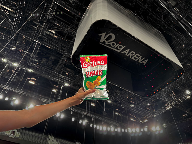 Grefusa es el patrocinador exclusivo de snacks de Roig Arena