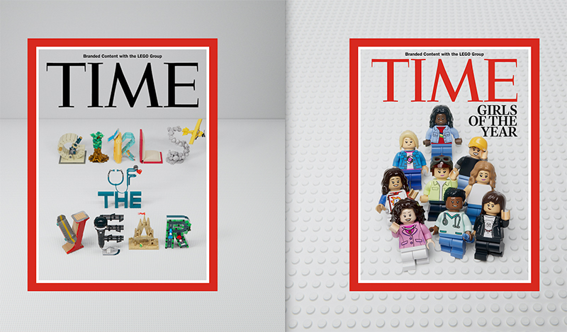 TIME y el Grupo LEGO celebran a niñas extraordinarias